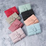 2025 New Wallet Women Short Student Simple Korean Style Small Wallet Casual Portable Purse Wholesale - Image 4