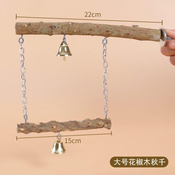V 11 Pepper Wood Perch Swing Large