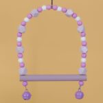 Parrot Toy Bird Supplies Claw Grinding Perch Colorful Swing Ladder Climbing Ladder for Budgie Cockatiel Cockatoo Cage Accessories - Image 21