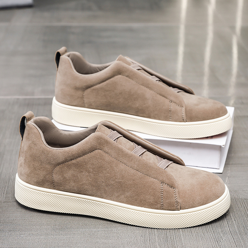 O1CN01E0tbGx1r0epWf17k0_2213115945569-0-cib.jpg Men's Slip-on Fashion Skate Shoes with Elastic Band, Soft Sole, Casual Sneakers - Image 1