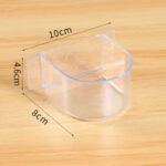 Transparent Semi Circular Food Box
