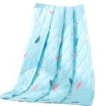 Washable Cotton Summer Quilt Air Conditioning Quilt for Students Thin Quilt Single Double Plus Size Quilt Cover - Image 5
