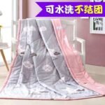 Washable Summer Quilt Air Conditioning Quilt for Student Dormitory Factory Single Double Bed Thin Summer Quilt Core