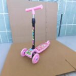 Cartoon Scooter for Kids 1-3-5 Years Old, Toddler Push Scooter, Sit-to-Ride, Princess Style, Color Mix - Image 2