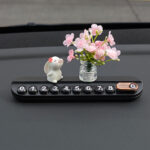 Aromatherapy Car Temporary Parking Number Plate - Image 25