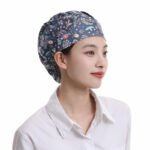 Printed Brimless Chef and Work Cap - Image 2