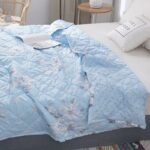 Washable Cotton Summer Quilt Air Conditioning Quilt for Students Thin Quilt Single Double Plus Size Quilt Cover
