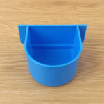 Bird Cage Accessories Parrot Food Box Plastic Semi-Circular Hanging Bowl for Myna Budgie Feeding Water Container - Image 20