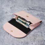 Simple Portable Coin Bag Soft Pebble Grain Texture Multifunctional Large Capacity Change Card Case Storage Wallet - Image 3