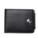 Men's Wallet Multi-Card Slot Casual Wallet Short New Billfold Zero Wallet Double-Line Card Holder Money Clip Wholesale - Image 5