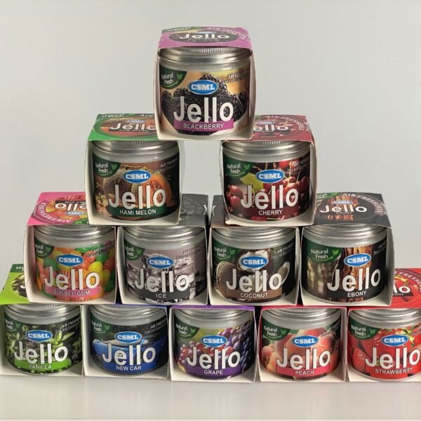 Jello Car Solid Perfume Cream, Creative Car Decorative Aromatherapy Seat