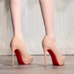 Nightclub Platform Ultra-High Heels 2025 New Style, Height-Increasing, Slim-Leg, Patent Leather Pointed Toe Shoes - Image 4