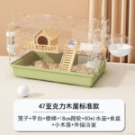 Hamster Cage Acrylic Transparent House Large Luxury Villa Set - Image 16