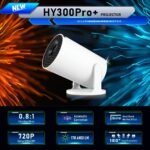 HY300Pro+ 4K Ultra HD Smart Projector Mini Projector