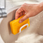 Kitchen Sponge Holder Suction Cup Sink Rack Multifunctional Storage - Image 3