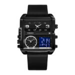 Black Dial Black Strap 2