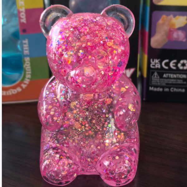 Gold Powder Bear Pink