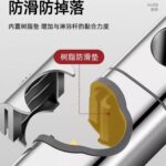No-Drill Shower Head Bracket Adjustable Sliding Bar Shower Set Accessories Rain Shower Fixed Base - Image 3
