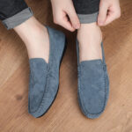 Summer Men's Casual Shoes Slip-on Loafers Driving Shoes - Image 3