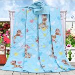 Cute Deer (Blue / Double Plus (200*220cm
