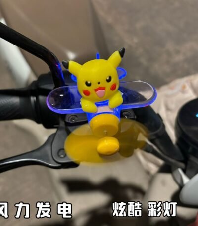Pikachu Lying Down [Yellow Glowing Airplane Includes Adhesive Tape