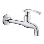 Brass Washing Machine Faucet, Extended Balcony Mop Pool 4-Point Wall-Mounted Faucet - Image 5