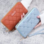 Korean Style 2023 New Long Wallet for Women, Multi-functional Zipper PU Leather Wallet with Large Capacity Phone Pocket - Image 4