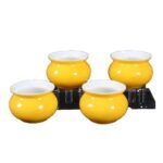 Spittoon-Style Bird Food Cup, Bird Food Bowl, Bird Cage Accessory, Water Cup, Anti-Splash Trough, Myna Bird Food Bowl - Image 5