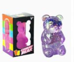 Gold Powder Bear Squeeze Toy, Maltose Candy Toy, Stress Relief Gadget, Same Style as Cross-Border Candy Bear Squeeze Toy - Image 18