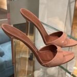Open Toe Stiletto Heel Sandals, Sexy Thin Heel Slippers, Pointed Toe Korean New Fashion - Image 4