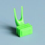 1.5 1.8 Spacing Green Plastic Fruit Fork