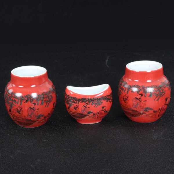 Red Thrush Bamboo Forest Seven Sages