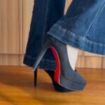 Daily Commute Waterproof Platform High Heel Pumps 2025 Spring Autumn New Work Professional Ultra High Heels - Image 3