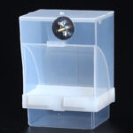 Parrot Anti-Splash Automatic Feeder, Transparent New Feeder for Budgies, Lovebirds, Cockatiels - Image 12