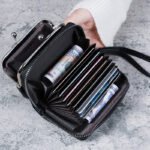 New Wallet Women's Fashion Wristband Short Zero Coin Purse Large Capacity Coin Clip Multi-card Card Holder - Image 2
