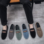 Men's Loafers Casual Shoes Slip-on Driving Shoes - Image 2