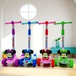 New Children's Scooter 1-12 Years Old Girls 3-in-1 Pedal Scooter Toy Car Mickey - Image 2