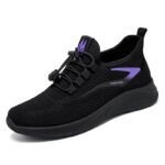 Women's Solid Color Breathable Sport Shoes - Image 2