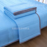 Sky Blue Washed Cotton Summer Quilt / 200*220cm