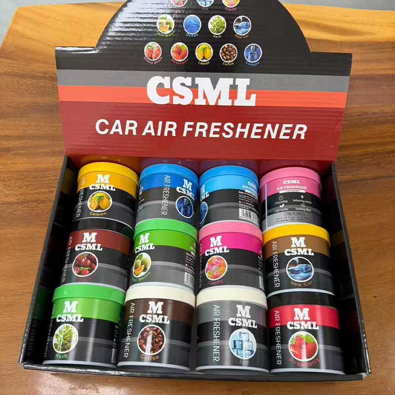 O1CN01QV5H2Z2DHWyOUCJXB_2222504388584-0-cib.jpg Car Perfume Solid Fragrance Tin Can Car Aromatherapy Deodorant Air Freshener - Image 1