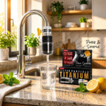 TEMYEAN Titanium Particle Splash Filter Booster Purifier Nozzle for Kitchen
