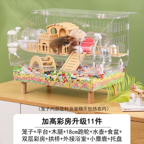 Panoramic Raised Color House Upgraded Transparent