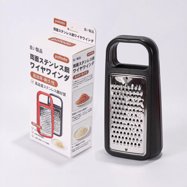 Pollada Japanese Double-Sided Stainless Steel Grater