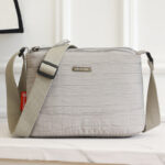 Stylish Gray White / One Size