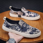 Men's Casual Loafers Breathable Canvas Shoes - Image 2