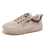 Summer Women's Casual Sneakers with Mesh Upper and Platform Sole - Image 5