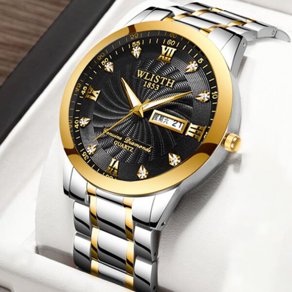 351 Gold Tone Men's Black 1#