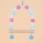 Nebula Swing (Natural Wood) Blue Purple