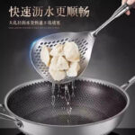 Food-grade thickened stainless steel large strainer - Image 3
