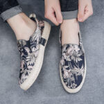 Men's Casual Loafers Breathable Canvas Shoes - Image 3